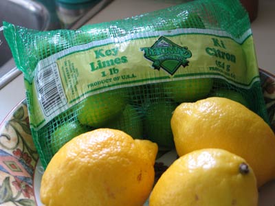 Key Limes are different than regular limes. Who knew?