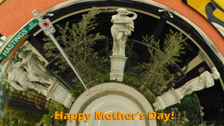 Happy Mother's Day from the naked statues.
