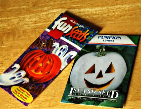 Pumpkin seeds. Check!