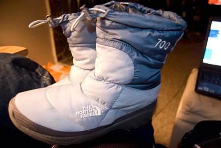 Digging my smart boots.