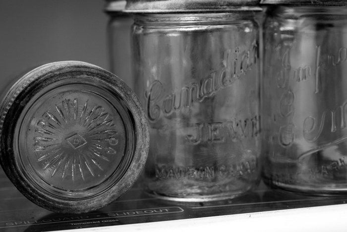 Jelly Jars. Made in Canada. Jelly Jars. Made in Canada.