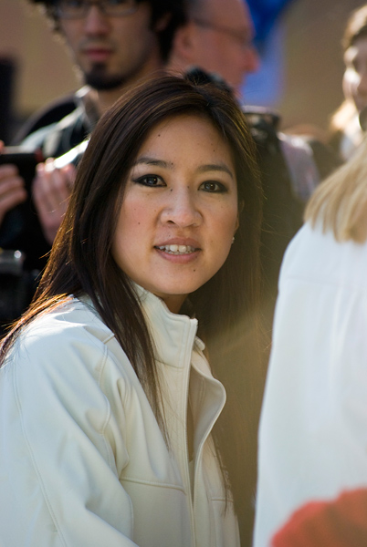 Whoa! She's looking right at me.