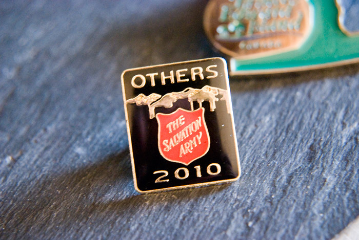 The Salvation Army pin