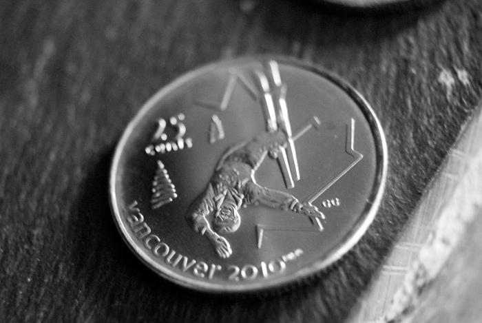 The upside-down quarter