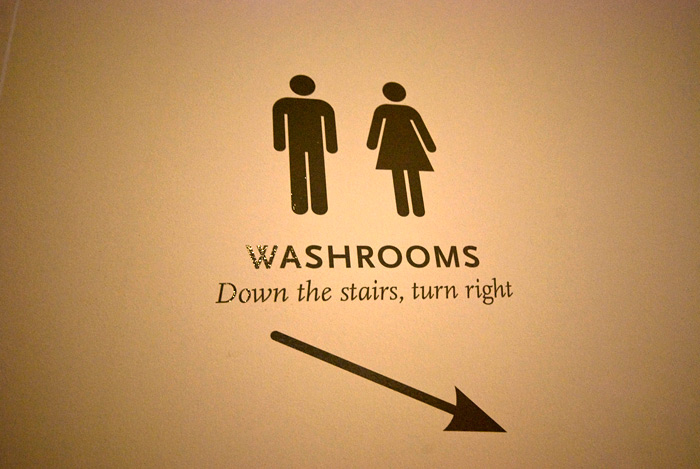 It means bathroom.