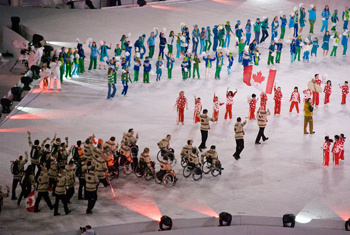 Team Canada arrives!
