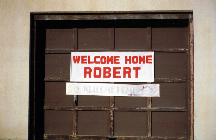 Welcome home Robert!