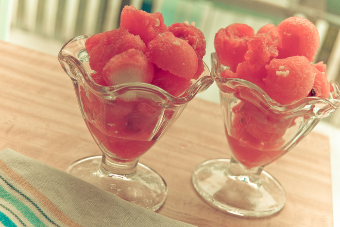 Watermelon cups