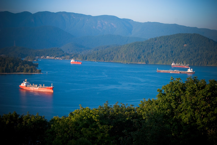 The view of Indian Arm