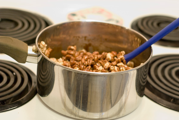 Add the cereal