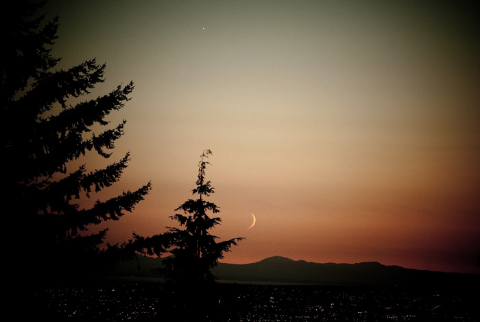 I like the moon.