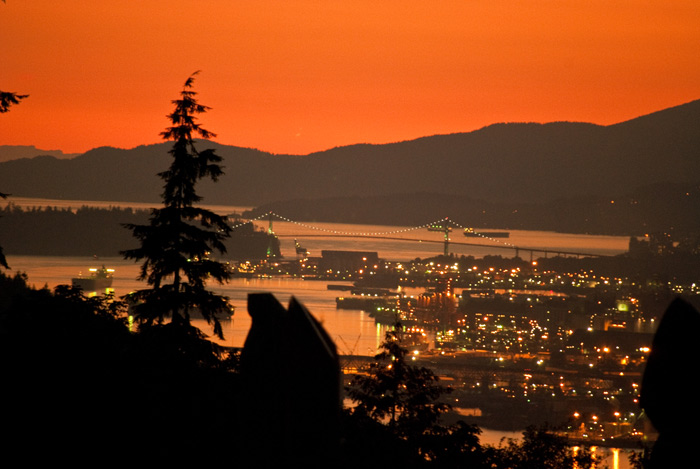 The Lions Gate Bridge