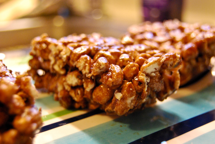 The Puffed Wheat Squares worked!