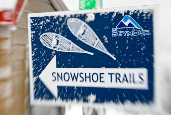 I stayed on the trails