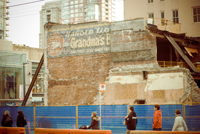 Ghost sign! BOO!
