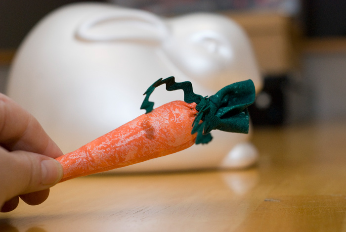 It's a little carrot!
