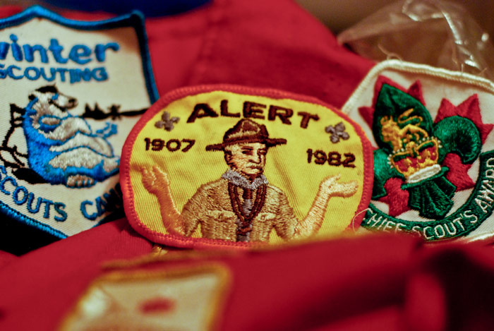 Boy Scout badges