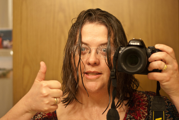 It was a soaker, all right.