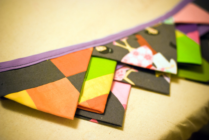 Bunting is done.