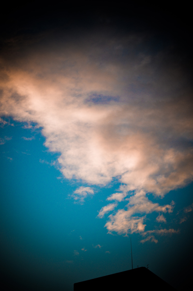 The sky! It's beautiful!