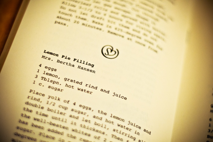 Bertha's lemon pie filling